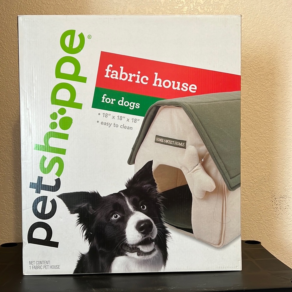 Pet Shoppe fabric house for dogs
